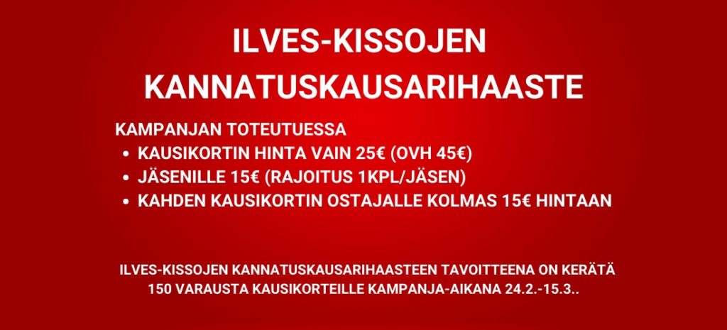 Kannatuskausarikorttihaaste 2020