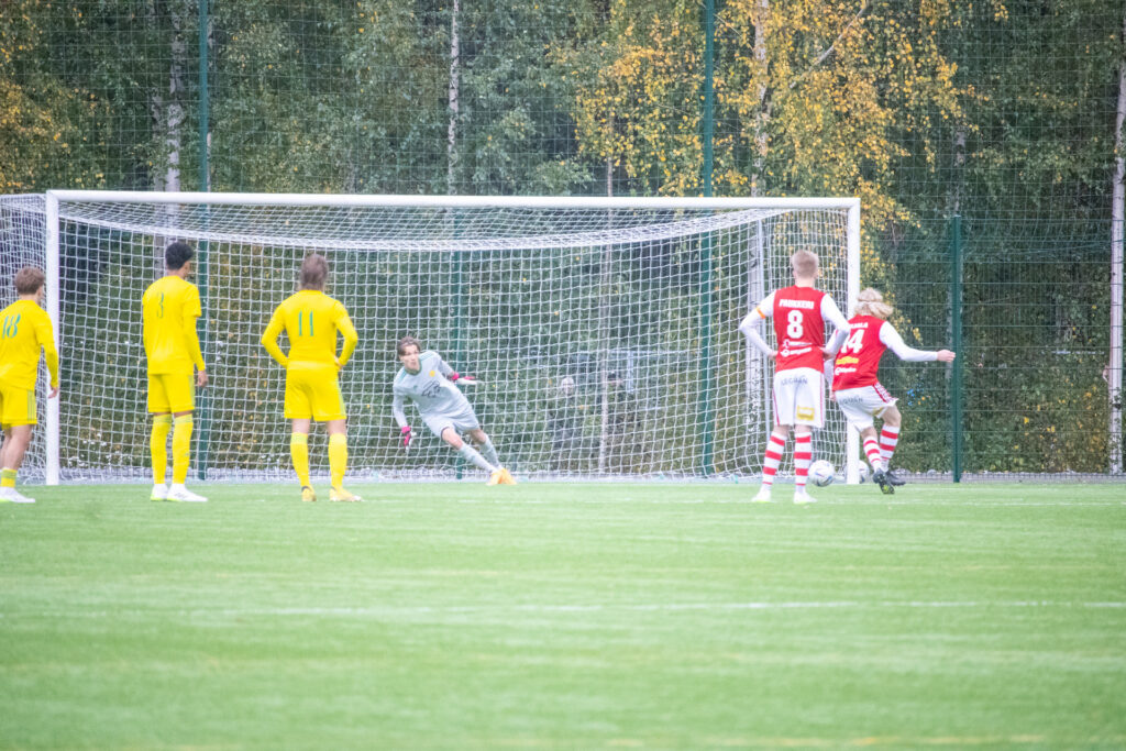 Antti Kujala ja kauden kuudes maali